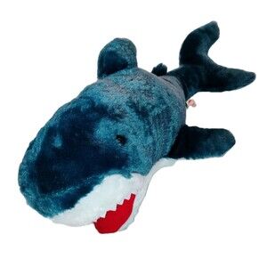 Fiesta Blue Shark Large 27" Stuffed Plush Toy Animal